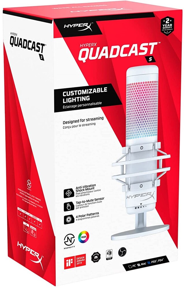 Микрофон HyperX QuadCast S №11