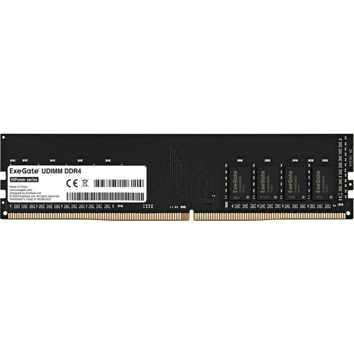 Оперативная память ExeGate HiPower DDR4 3200MHz, EX293814RUS, 8 Гб №1