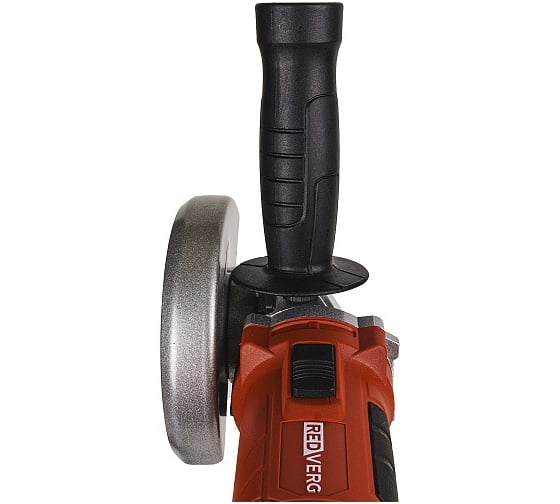 Машина шлифовальная угловая REDVERG RD-AG1200-125E 00006692873, 125 мм, 12000 об/мин, 1200 Вт детальное изображение - 6