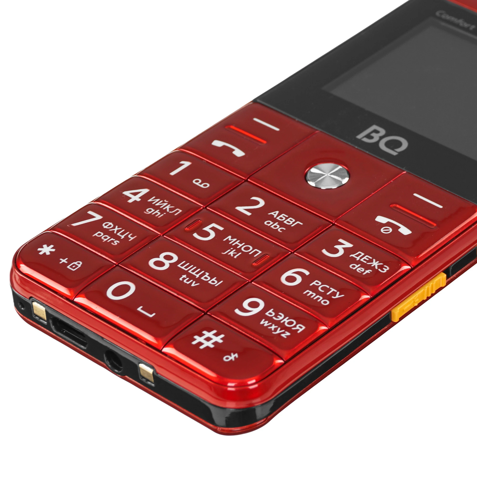Мобильный телефон BQ 2006 Comfort, 32 Мб, Красный, Dual mini-SIM детальное изображение - 9