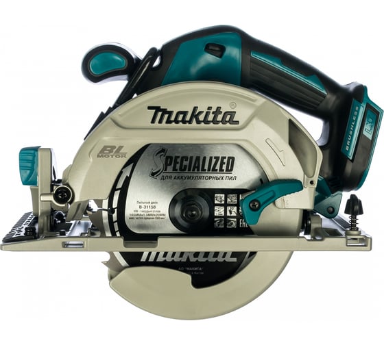 Аккумуляторная дисковая пила Makita LXT DHS680Z, 165 мм, 5000 об/мин детальное изображение - 1