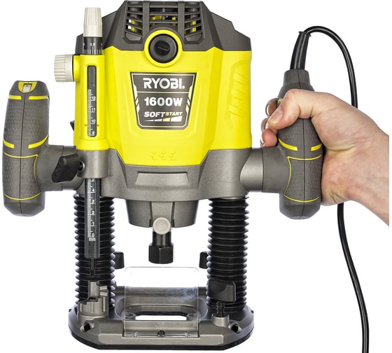 Фрезер Ryobi RRT1600-K 5133002421, 1600 Вт, Зеленый детальное изображение - 9