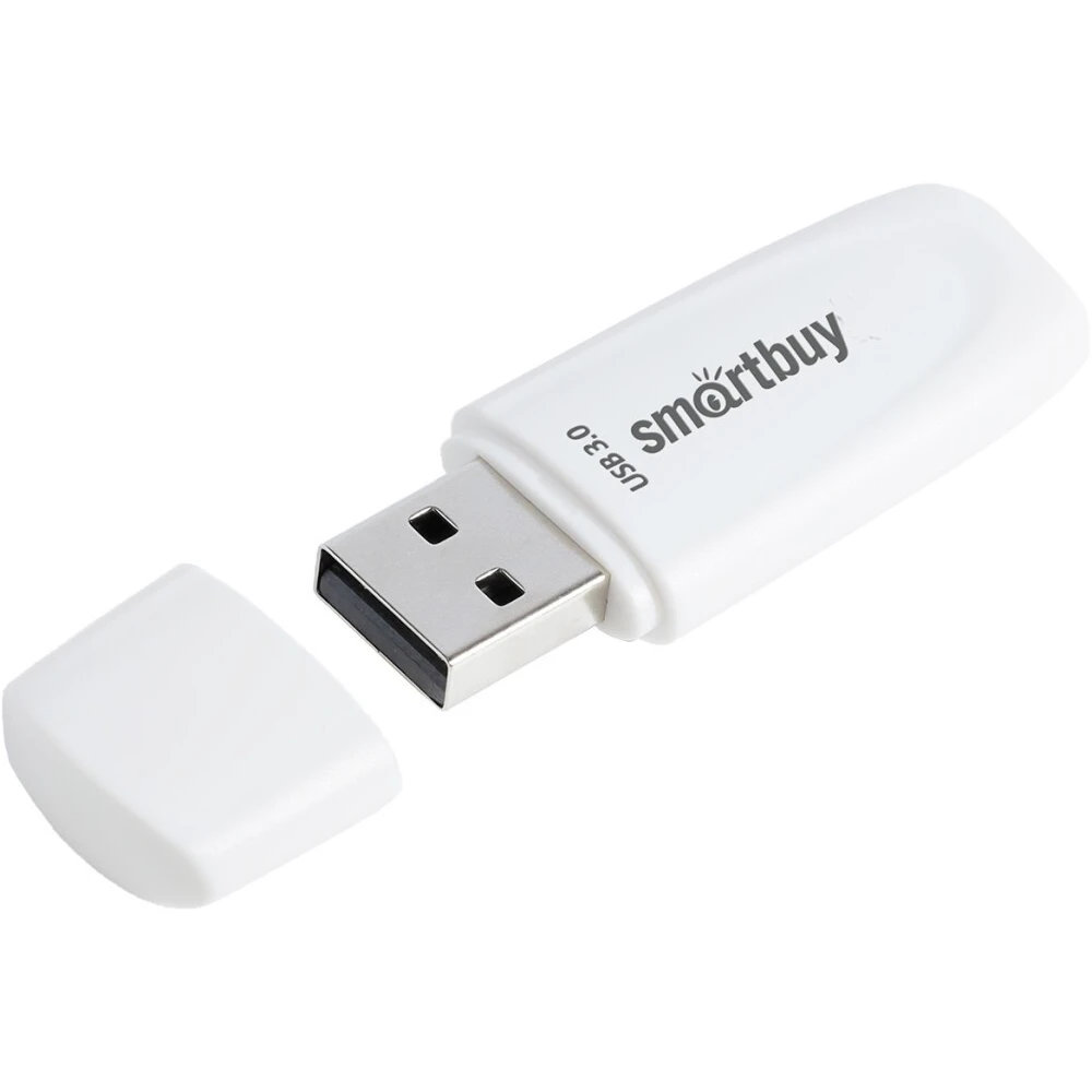 USB Flash накопитель SmartBuy Scout (SB512 ГБ3SCW) 512 ГБ, белый детальное изображение - 1