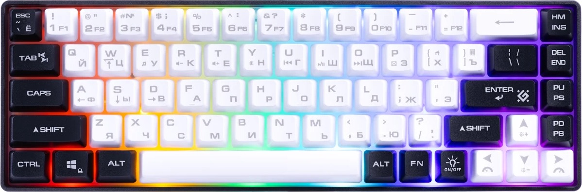 Клавиатура Defender Aris GK-349, 45349, Белый детальное изображение - 9