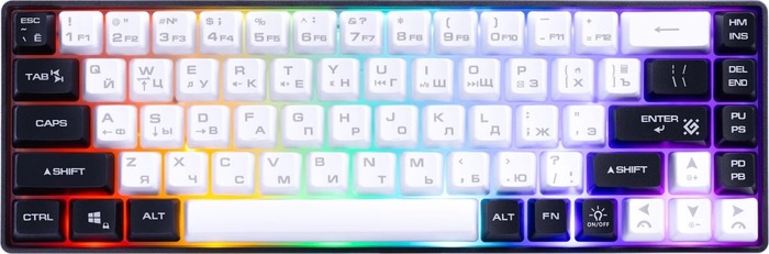 Клавиатура Defender Aris GK-349, 45349, Белый №9