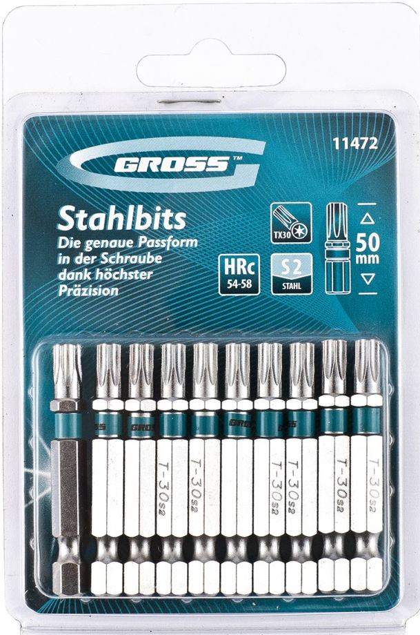 Биты, торцевые головки Gross 11472 детальное изображение - 1