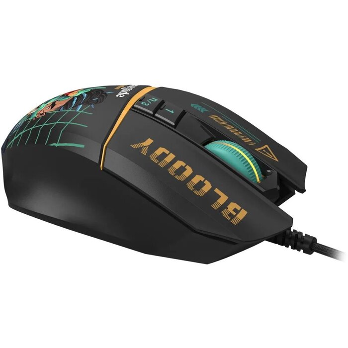 Мышь Bloody W63 Max Renegade, рисунок, Черный №5