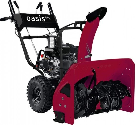 Снегоуборщик бензиновый Oasis SM-7/11/61K 4640130971014, 7 л.с., 5100 Вт, Красный/Черный детальное изображение - 1