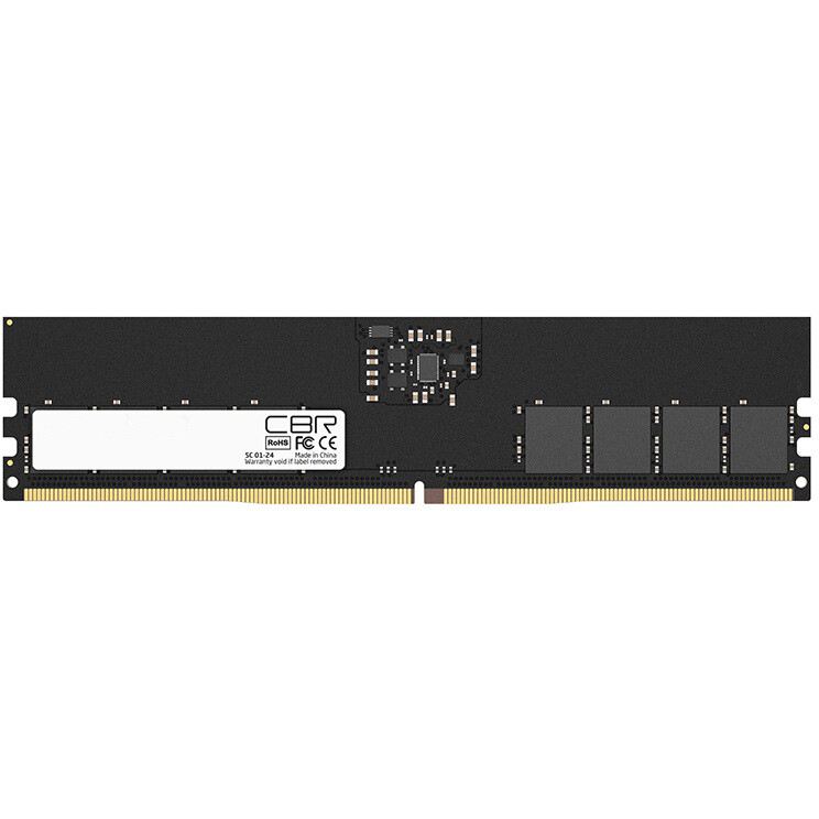 Оперативная память CBR DDR5 5200MHz, CD5-US08G52M42-01, 8 Гб детальное изображение - 1