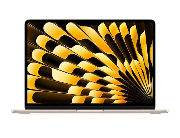 Ноутбук Apple MacBook Air 13 2024, RAM 24 ГБ, Starlight, SSD 1 ТБ, Apple graphics 10-core детальное изображение - 1