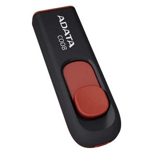 USB Flash накопитель ADATA C008 32 ГБ, черный детальное изображение - 1