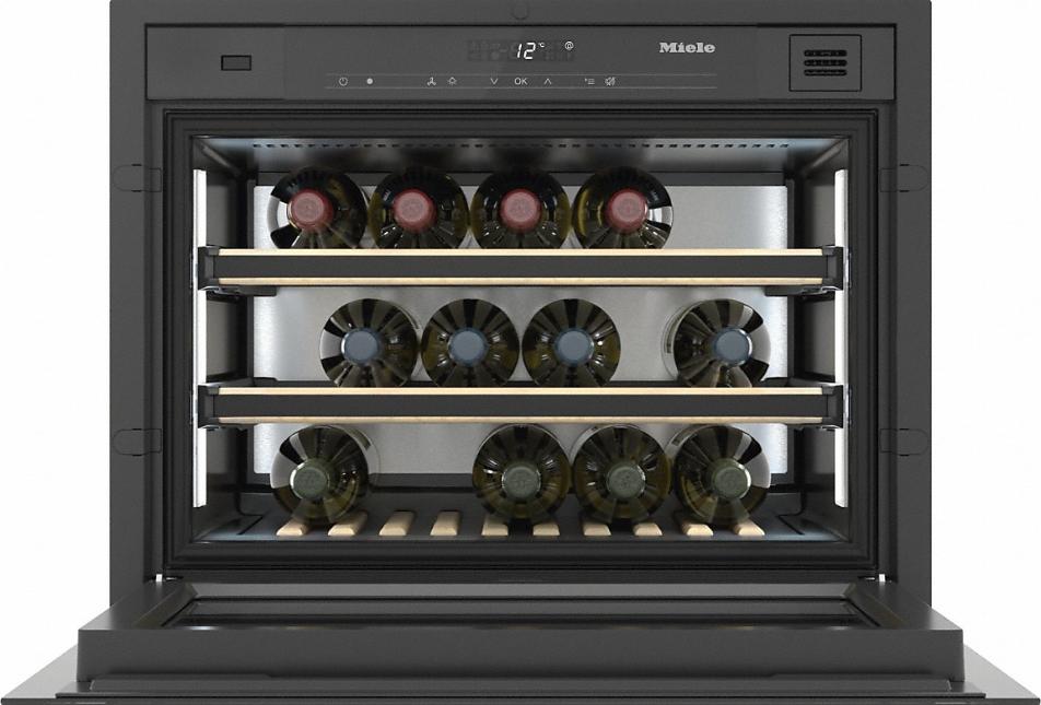 Встраиваемый винный шкаф Miele KWT 7112 iG GRGR, Графитовый серый детальное изображение - 2