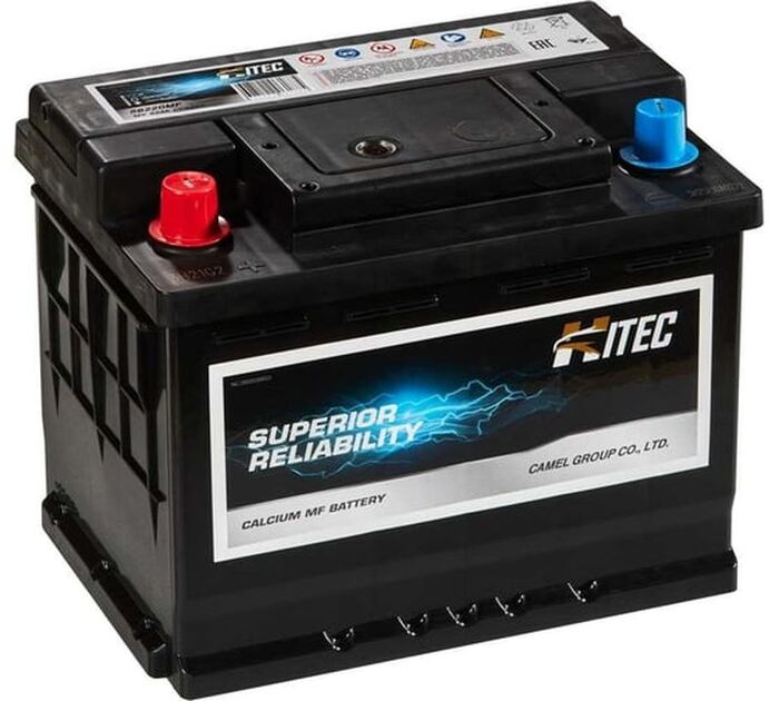 Аккумулятор HITEC 56220MF, Прямая Поляроность, 66948, 62 А·ч №1