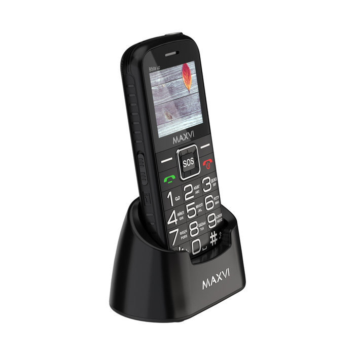 Мобильный телефон MAXVI B5ds up, 32 Мб, Черный, Dual mini-SIM №4
