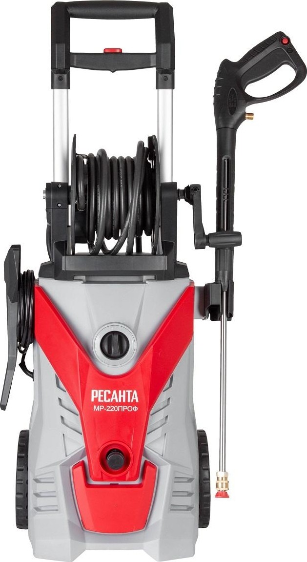 Мойка высокого давления Ресанта МР-220ПРОФ, 2.6 кВт, 220 бар, Серый/Красный детальное изображение - 6