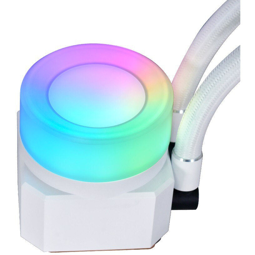 Система жидкостного охлаждения Lian Li Galahad II Trinity Performance 360, Белый детальное изображение - 4