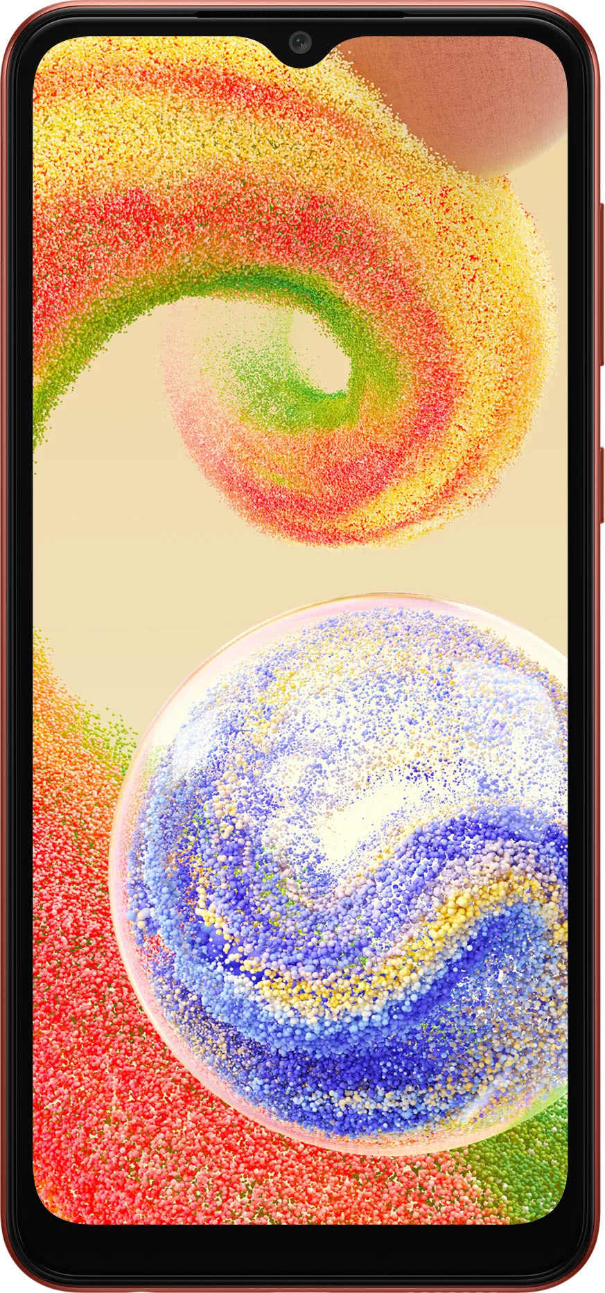 Смартфон Samsung Galaxy A04 3/32 ГБ, Медный, Dual nano SIM детальное изображение - 2