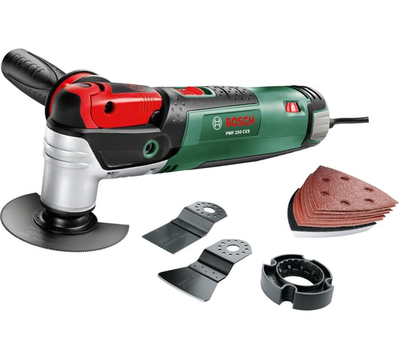 Многофункциональный инструмент Bosch PMF 250 CES 0.603.100.620, 15000-20000 кол/мин, 250 Вт детальное изображение - 1