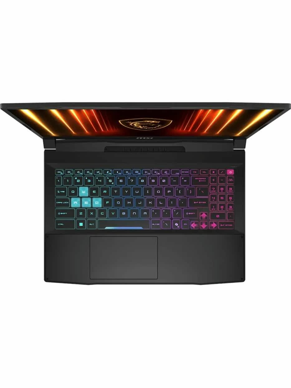 Ноутбук MSI Katana 15 HX B14WGK-226XRU, Intel Core i7 14650HX, RAM 32 ГБ, Черный, SSD 1 ТБ, NVidia GeForce RTX 5070, DOS детальное изображение - 2