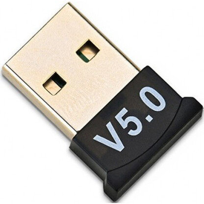 Bluetooth адаптер KS-IS KS-408, Bluetooth 5.0, Черный детальное изображение - 1