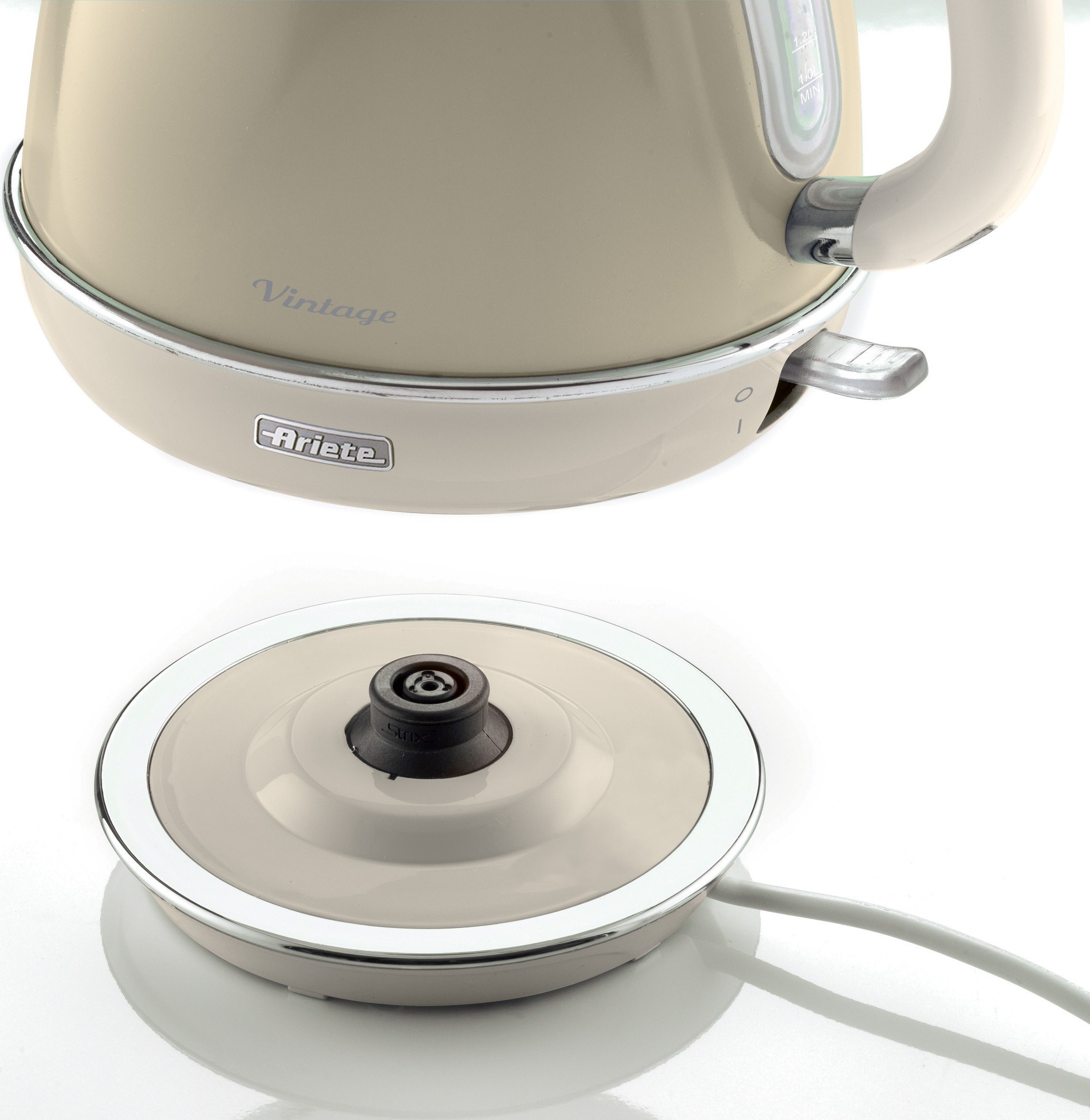 Электрочайник Ariete Vintage 2869/03 1.7 л, Бежевый детальное изображение - 4