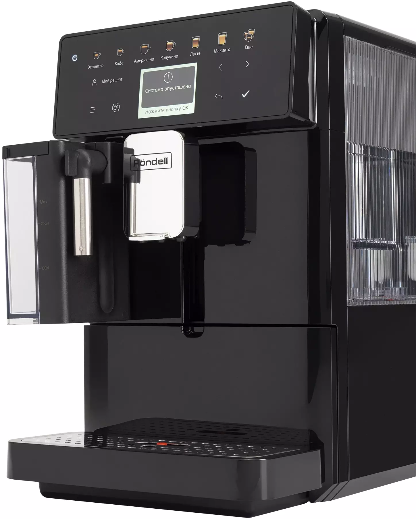 Кофемашина Rondell RDE-1116, Черный детальное изображение - 1