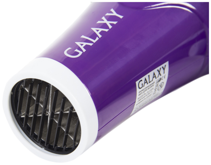 Фен Galaxy GL4324, Фиолетовый/Белый №2