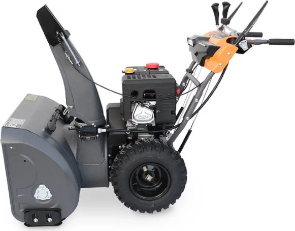 Снегоуборщик бензиновый VILLARTEC WB1176E, 11 л.с., 8000 Вт, Серый/Оранжевый детальное изображение - 4