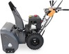 Снегоуборщик бензиновый VILLARTEC WB1176E, 11 л.с., 8000 Вт, Серый/Оранжевый вариант - 4