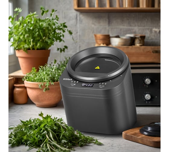 Кухонный компостер KITFORT КТ-6394, Серый детальное изображение - 2