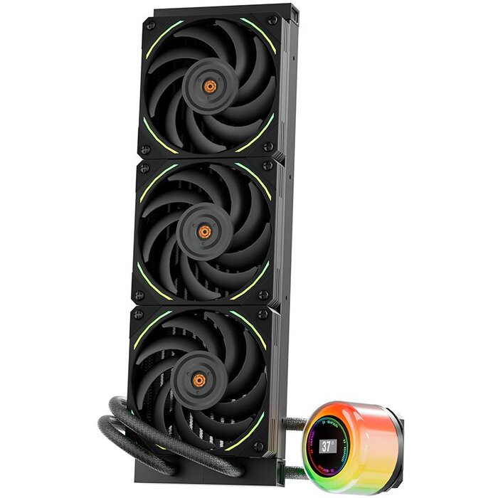 Система жидкостного охлаждения 1STPLAYER CC 360, Черный №5