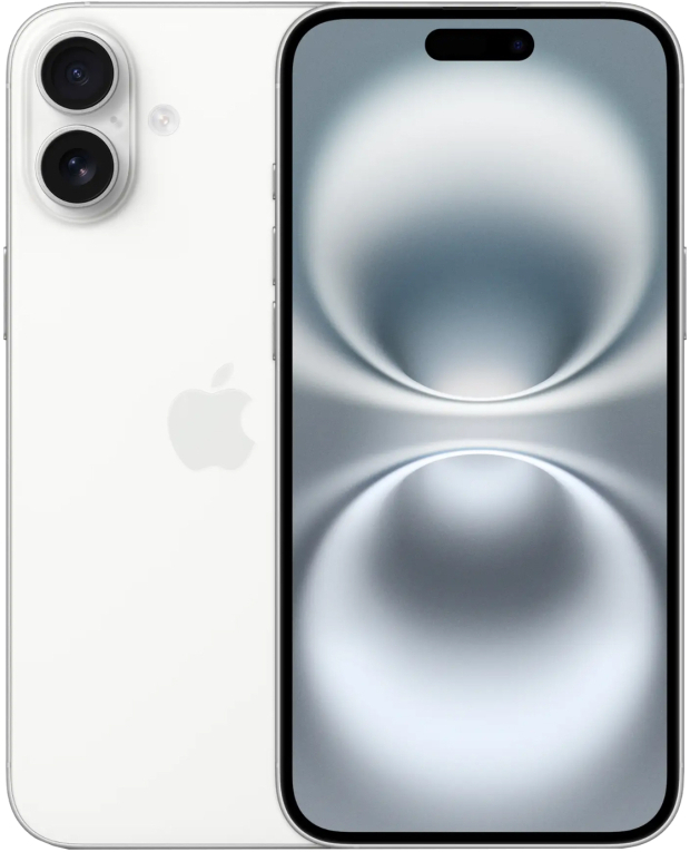 Смартфон Apple iPhone 16 Plus 128 Гб, Белый, Dual eSIM детальное изображение - 1