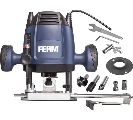 Фрезер FERM DIY PRM1021 5010000010, 1200 Вт, Синий детальное изображение - 6