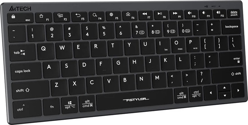 Клавиатура A4Tech FBX51C, Серый детальное изображение - 2