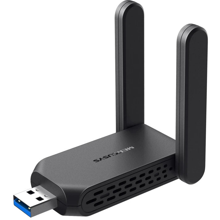 Wi-Fi адаптер Mercusys MA32H, Wi-Fi 5, Черный детальное изображение - 1
