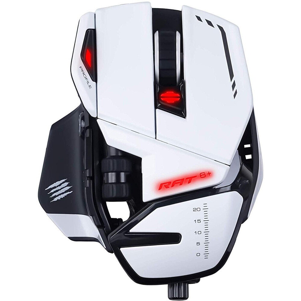 Мышь Mad Catz R.A.T.6+, Белый детальное изображение - 3