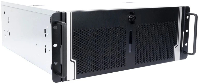 Серверный корпус InWin IW-R400-01N (6131851), без БП, Черный детальное изображение - 1