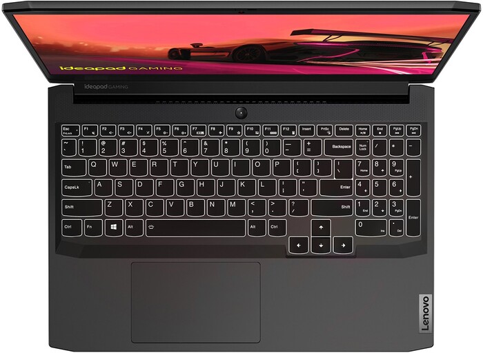 Ноутбук Lenovo IdeaPad Gaming 3 15ACH6, 82K200R3PB, RAM 16 ГБ, SSD 512 ГБ, Черный №7