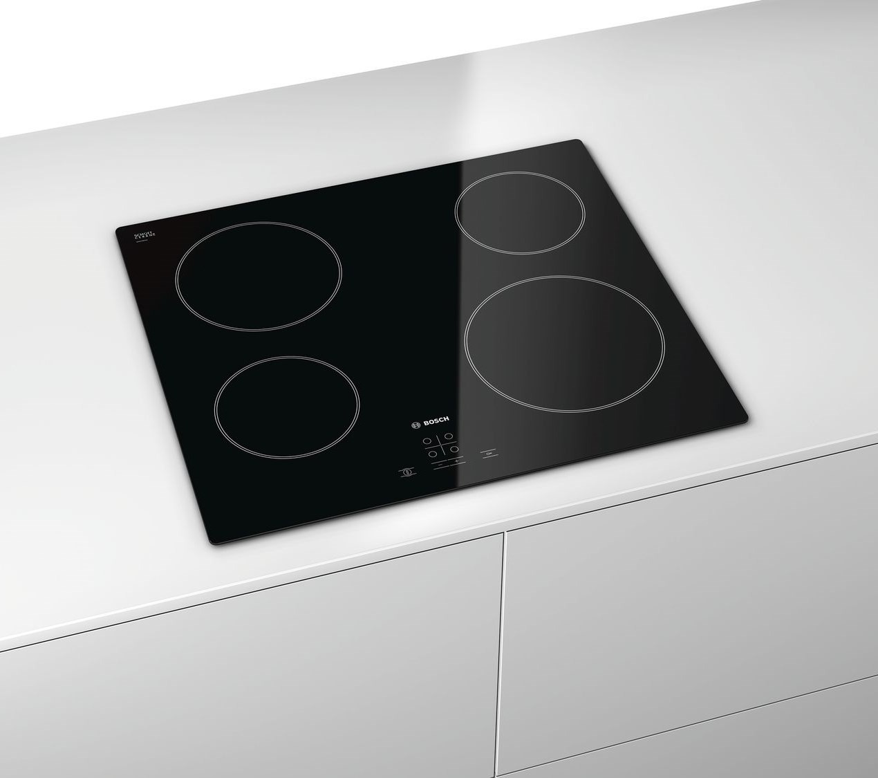 Варочная поверхность Bosch PKE 611 D17E, Черный детальное изображение - 5