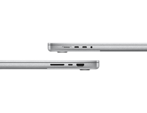 Ноутбук Apple MacBook Pro 16 2024 на M4 Pro, RAM 24 ГБ, Silver, SSD 512 ГБ, Apple graphics 20-core детальное изображение - 4