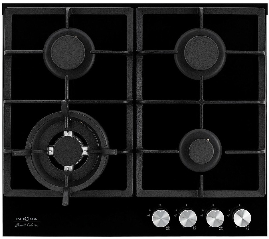 Варочная поверхность Krona ALMA 60 BL, Черный детальное изображение - 2