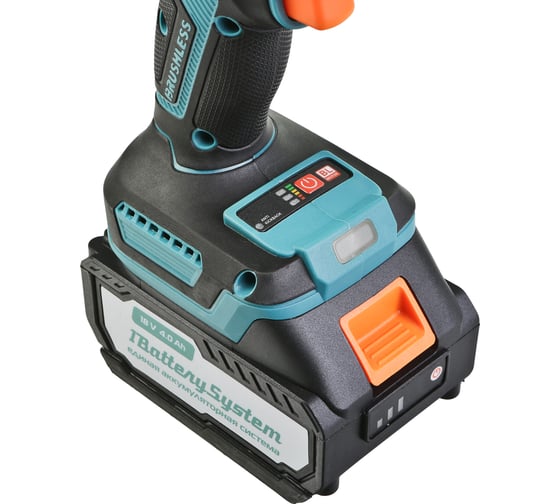 Дрель аккумуляторная ударная Sturm б/щ, 1BatterySystem, кейс CD1655BLI, 18 В, 130 Нм, 4 А·ч детальное изображение - 2