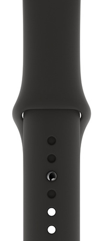 Умные часы Apple Watch Series 5 40 мм, GPS, Space Gray Aluminium Case with Black Sport Band, Серый космос/Черный детальное изображение - 3