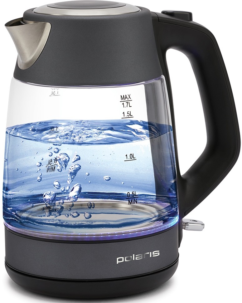 Электрочайник Polaris PWK 1760CGL, Графит детальное изображение - 2