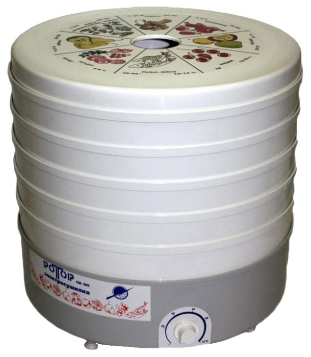 Сушилка для овощей Ротор СШ-002, 520 Вт, Серый детальное изображение - 1