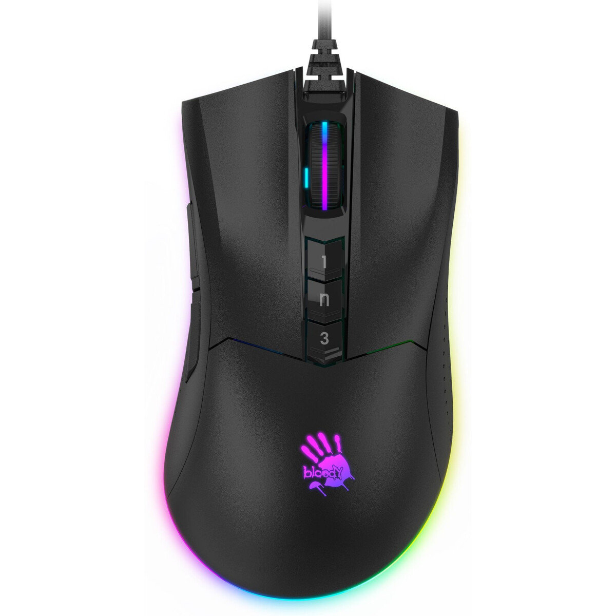 Мышь Bloody P90s, Черный детальное изображение - 1