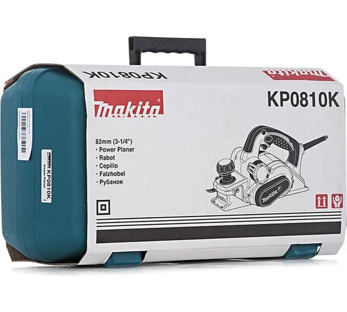 Электрический рубанок Makita KP 0810 K, 850 Вт,  Синий №3