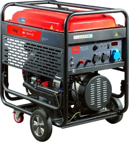 Генератор бензиновый FUBAG BS 17000 A ES 641057, 15 кВт, Красный детальное изображение - 1