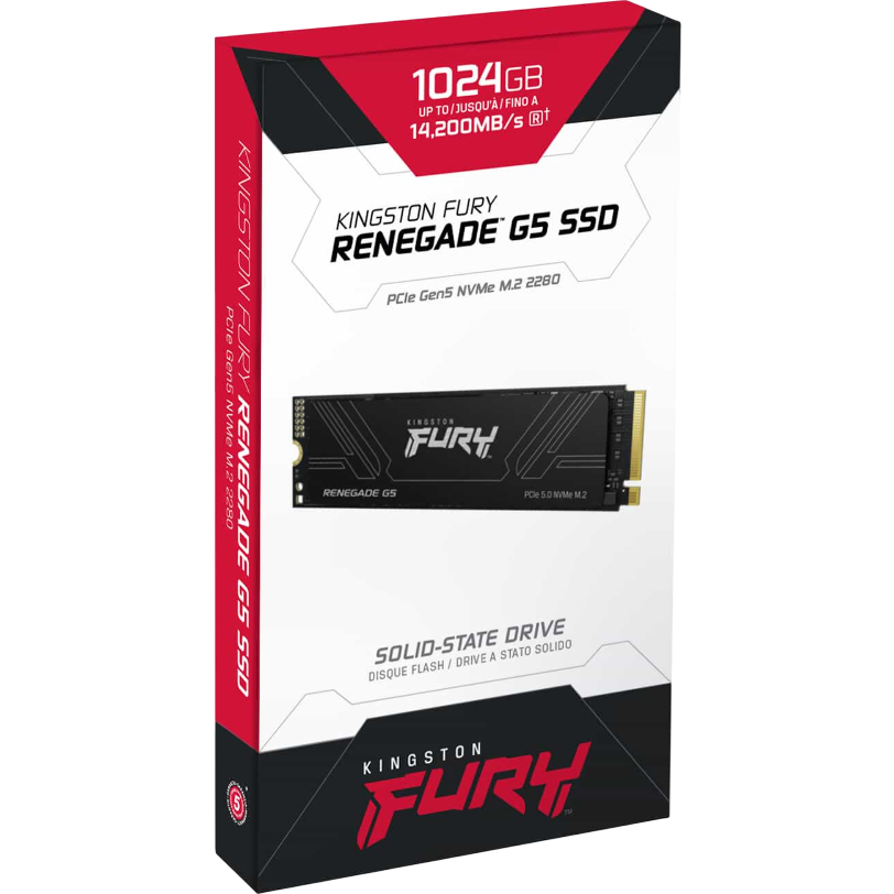 Накопитель SSD Kingston FURY Renegade G5 SFYR2S/1T0, 1 Тб детальное изображение - 3