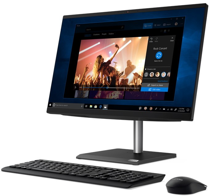 Моноблок Lenovo V30a-24IIL 11LA002NRU, Черный детальное изображение - 3